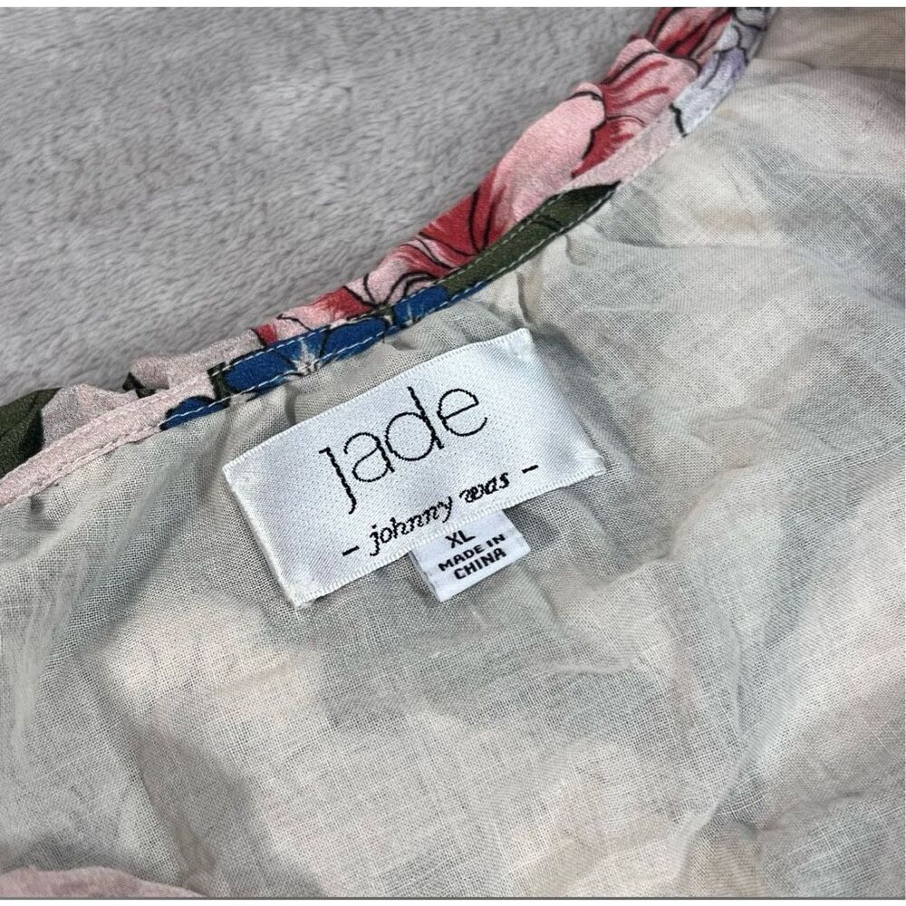 Johnny Was Black and Cream Floral Dress - Picture 10 of 10